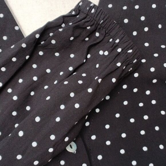 Essentials by ABS Polka Dot Blouse - Picture 2 of 14